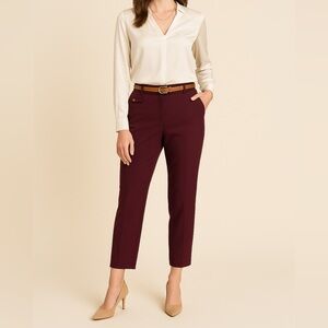 Worthington Maroon Trousers